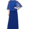Alex Evenings Long Chiffon Cold-Shoulder Popover Dress -Aura Attire 615n956wC4L. AC SR736920