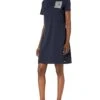 Calvin Klein Women's Short Sleeve T-Shirt Dress With Ck Logo -Aura Attire 61A qlIK0JL. AC SR736920
