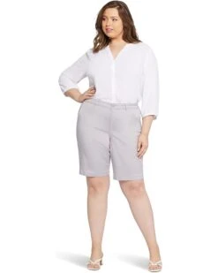 NYDJ Plus Size Bermuda Shorts