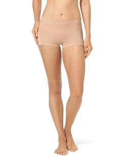 Tommy John Second Skin Boyshorts, Lace Waist