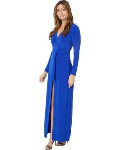 Norma Kamali Dolman Wrap Straight Gown