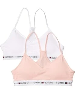 Tommy Hilfiger Kids 2-Pack Solid Bra (Little Kids/Big Kids)