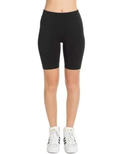 Hard Tail Flat Waist Cotton Spandex Bike Shorts