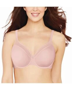 Bali Women's One Smooth U Ultra Light Illusion Neckline Underwire Bra DF3439