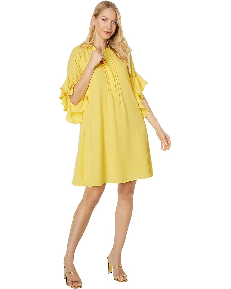 Vince Camuto Flutter Sleeve Rumple Dress 3 Vince Camuto Flutter Sleeve Rumple Dress
