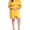 MICHAEL Michael Kors Plus Size Satin Long Sleeve Flounce Dress -Aura Attire 61o2jIkgnWL. AC SR736920