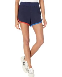 SUNDRY Color-Block Vintage Shorts