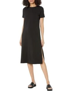 Eileen Fisher Petite Crew Neck Dress