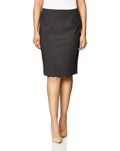 Calvin Klein Women's Straight Fit Suit Skirt (Regular And Plus Sizes)