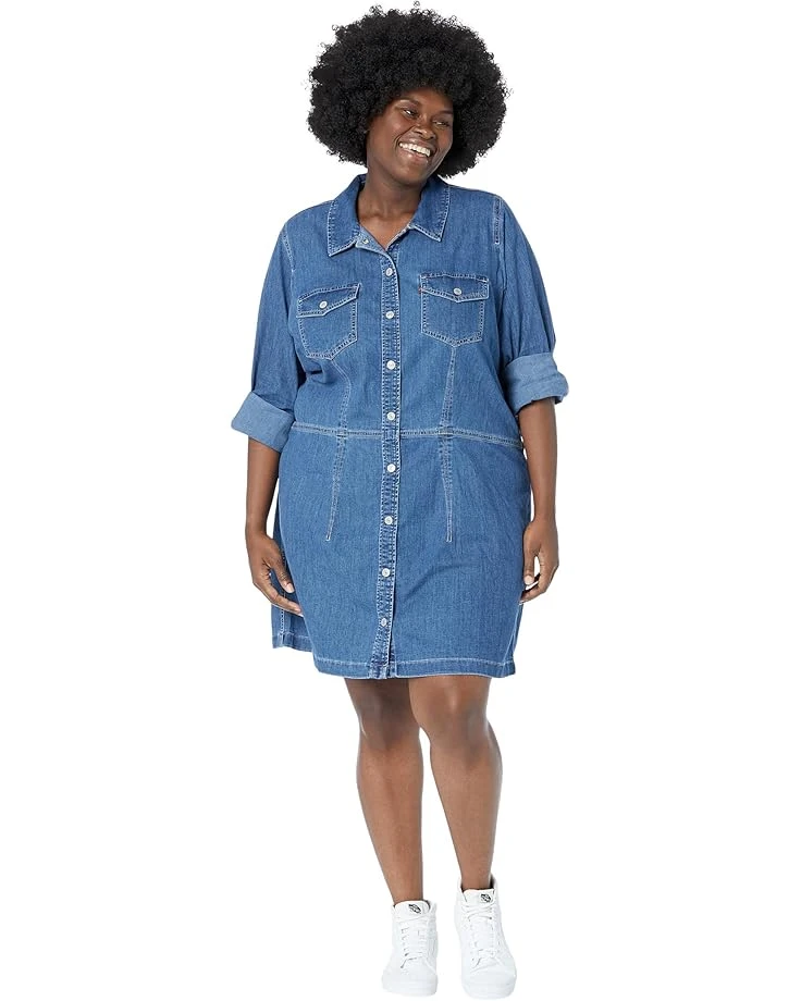 Levi's® Womens Ellie Denim Dress 3 Levi's® Womens Ellie Denim Dress
