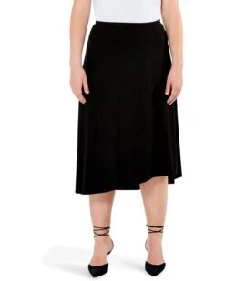 NIC+ZOE Plus Size Cozy Rib Skirt