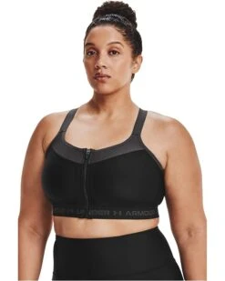 Under Armour Armour® High Cross-Back Zip Bra