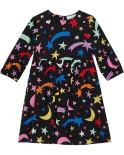 Stella McCartney Kids Shooting Stars Dress With Frills (Toddler/Little Kids/Big Kids)