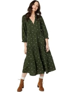 Madewell Jacksonville - Tiered Midi Dress - Challis