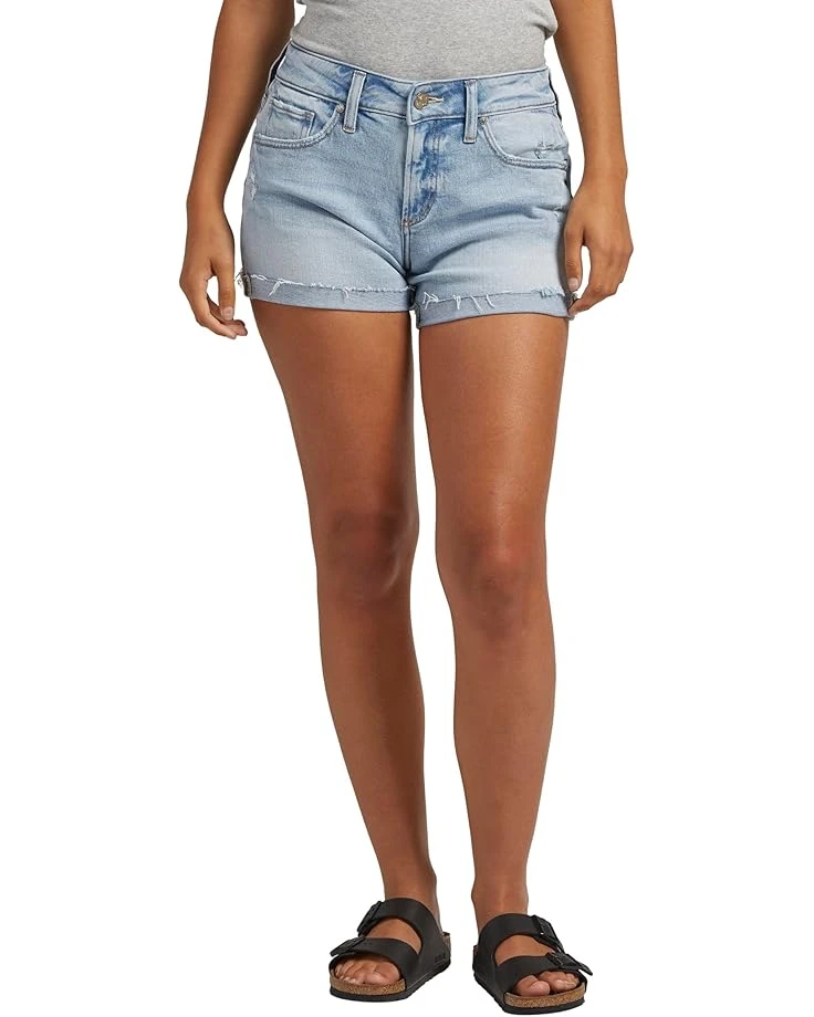 Silver Jeans Co. Boyfriend Mid-Rise Shorts L53623SOC111 3 Silver Jeans Co. Boyfriend Mid-Rise Shorts L53623SOC111