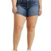 Silver Jeans Co. Plus Size Elyse Mid-Rise Shorts W53005EAE464 1 Silver Jeans Co. Plus Size Elyse Mid-Rise Shorts W53005EAE464 -Aura Attire 71ISaf67rZL. AC SR736920