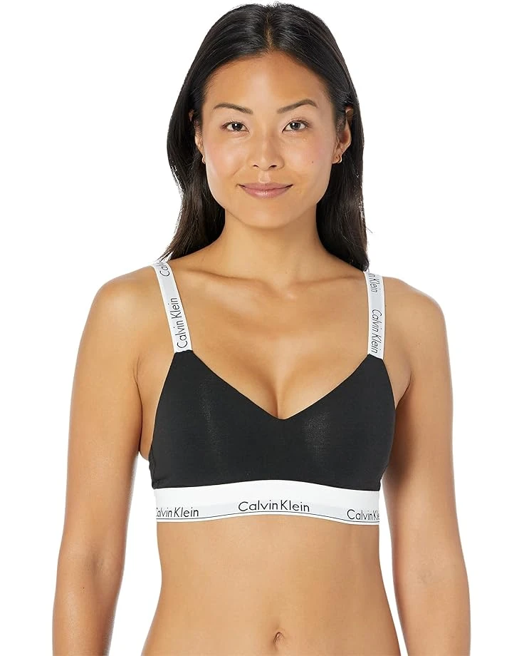 Calvin Klein Underwear Modern Cotton Lightly Lined Bralette 3 Calvin Klein Underwear Modern Cotton Lightly Lined Bralette