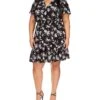 MICHAEL Michael Kors Plus Size Botanical Short Sleeve Wrap Dress 1 MICHAEL Michael Kors Plus Size Botanical Short Sleeve Wrap Dress -Aura Attire 71SzSf0733L. AC SR736920