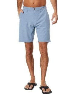 VISSLA Canyons Hybrid Four-Way Stretch Walkshorts 19"