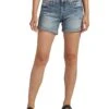 Silver Jeans Co. Boyfriend Mid-Rise Shorts L53608EAE205