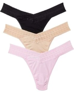 Hanky Panky 3 Pack DreamEase Original Rise Thongs