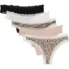 Honeydew Intimates Aiden Lace Back Thong 5-Pack -Aura Attire 71fkti4EikS. AC SR736920