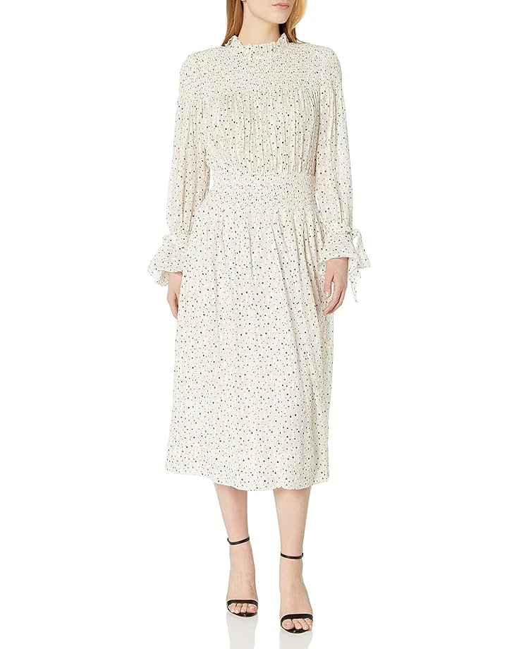 Rebecca Taylor Women's Long Sleeve Star Smock Dress 3 Rebecca Taylor Women's Long Sleeve Star Smock Dress