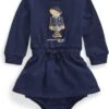 Polo Ralph Lauren Kids Polo Bear Fleece Dress & Bloomer (Infant) 1 Polo Ralph Lauren Kids Polo Bear Fleece Dress & Bloomer (Infant) -Aura Attire 71h sZgtOzL. AC SR736920