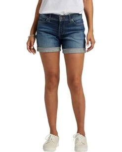 Jag Jeans Alex Mid-Rise 5" Boyfriend Shorts