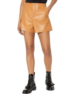 Joe's Jeans Johnnie Weightless Leather Shorts