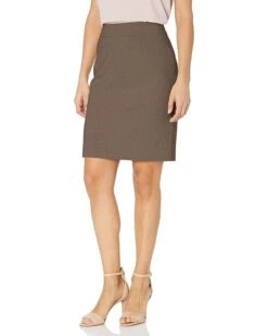 Calvin Klein Women's Petite Lux Straight Skirt