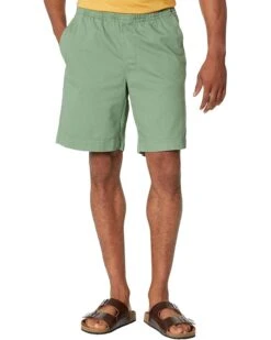L.L.Bean Lakewashed Stretch Pull-On Khaki Shorts