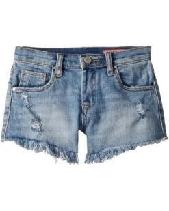 Blank NYC Kids Cut Off High-Rise Shorts In Futureproof (Big Kids)