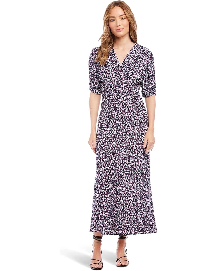 Karen Kane Bias Puff Sleeve Dress 3 Karen Kane Bias Puff Sleeve Dress