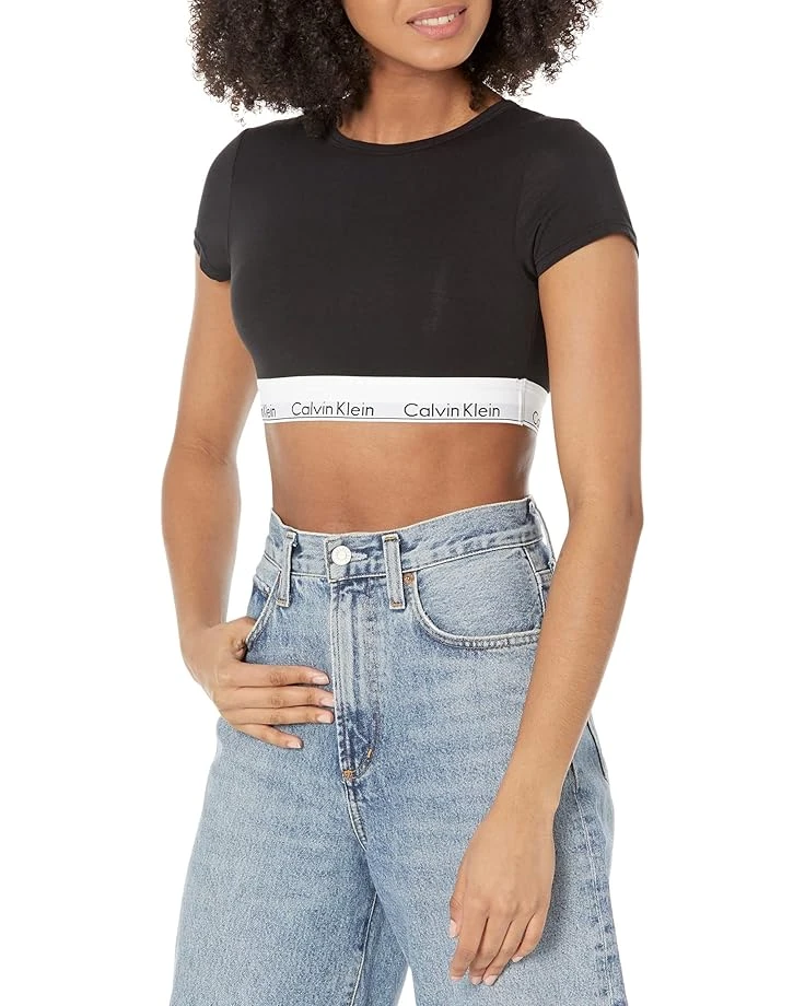 Calvin Klein Underwear Modern Cotton T-Shirt Bralette 3 Calvin Klein Underwear Modern Cotton T-Shirt Bralette