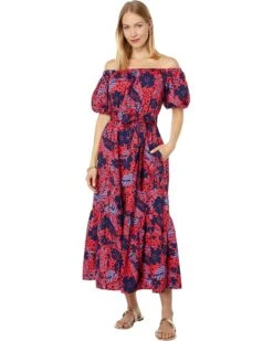 Lilly Pulitzer Tamie Off-the-Shoulder Dress