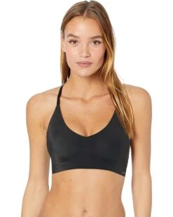 Calvin Klein Underwear Invisibles Comfort Lightly Lined Triangle Bra With Lace QF6548