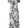 Karl Lagerfeld Paris Women's Ruffle Maxi Dress -Aura Attire 81uJ1c8Gu2L. AC SR736920