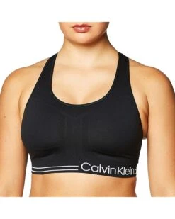 Calvin Klein Women's Premium Performance Moisture Wicking Medium Impact Sports Bra