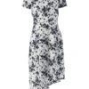 Karl Lagerfeld Paris Women's Asymmetrical Hem Dress -Aura Attire 81xDOUv2OsL. AC SR736920