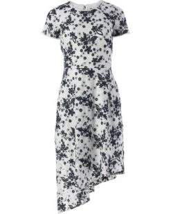 Karl Lagerfeld Paris Women's Asymmetrical Hem Dress