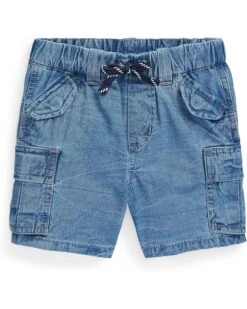 Polo Ralph Lauren Kids Cotton Ripstop Cargo Shorts (Infant)