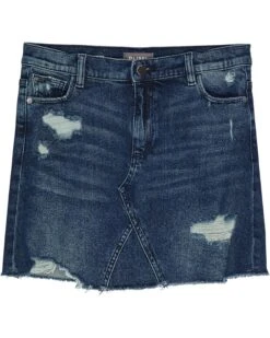 DL1961 Kids Jenny Skirt In Skylark Distressed (Big Kids)